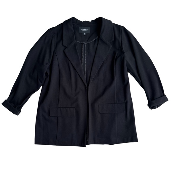 Liverpool Los Angeles Boyfriend Blazer With Princess Dart Super Stretch Size 1X - Picture 1 of 5